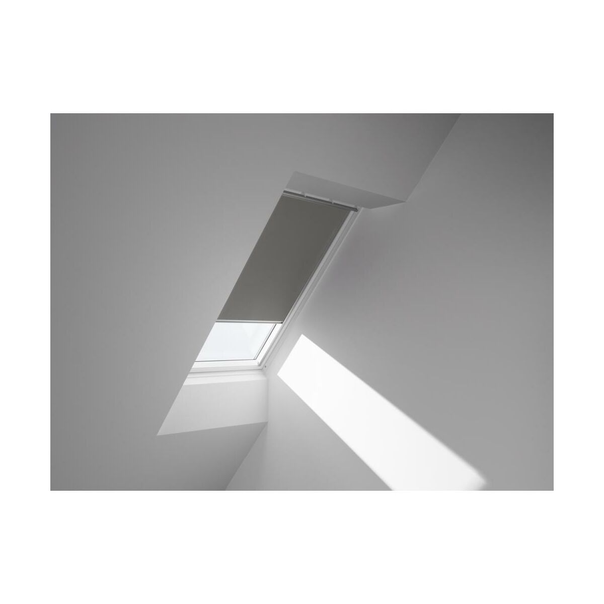 Roleta zaciemniająca do okna dachowego DKL MK08 Szara 78 x 140 cm Velux