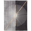 Dywan Toronto szaro-czarny 80 x 140 cm