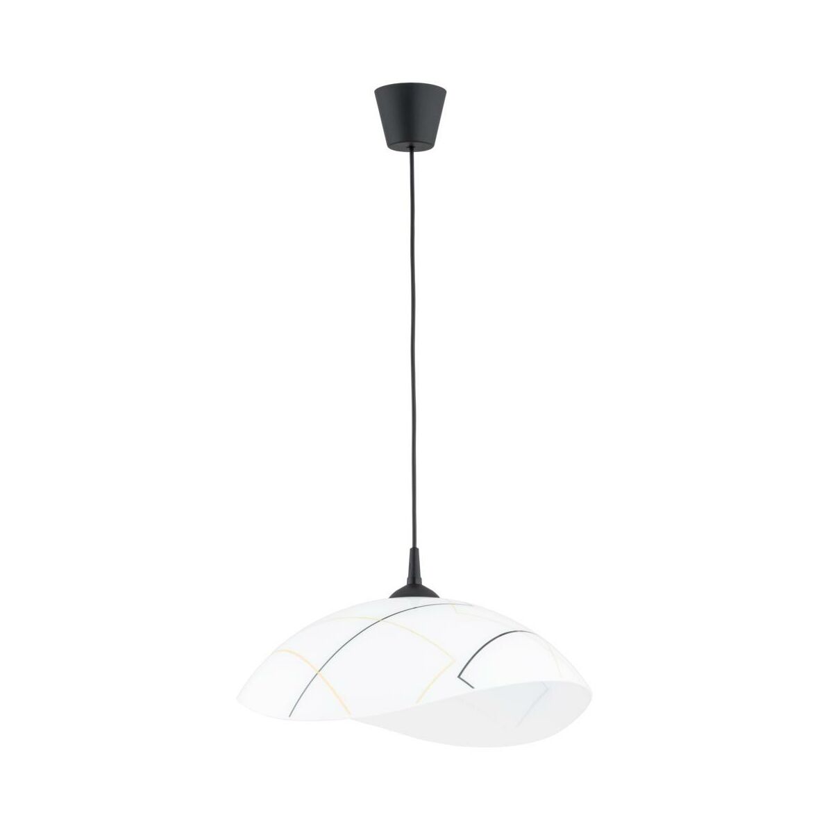 Lampa wisząca Hibiskus biała E27 Alfa