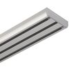 Szyna sufitowa 3-torowa 160 cm srebrna aluminowa Mardom