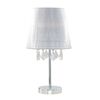 Lampa stołowa MONA srebrna E27 LIGHT PRESTIGE
