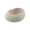 Pojemnik na rzeżuchę 14 x 7.6 cm biały ceramiczny