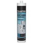 Silikon sanitarny KUCHNIA I ŁAZIENKA 280 ml neutralny transparentny AXTON