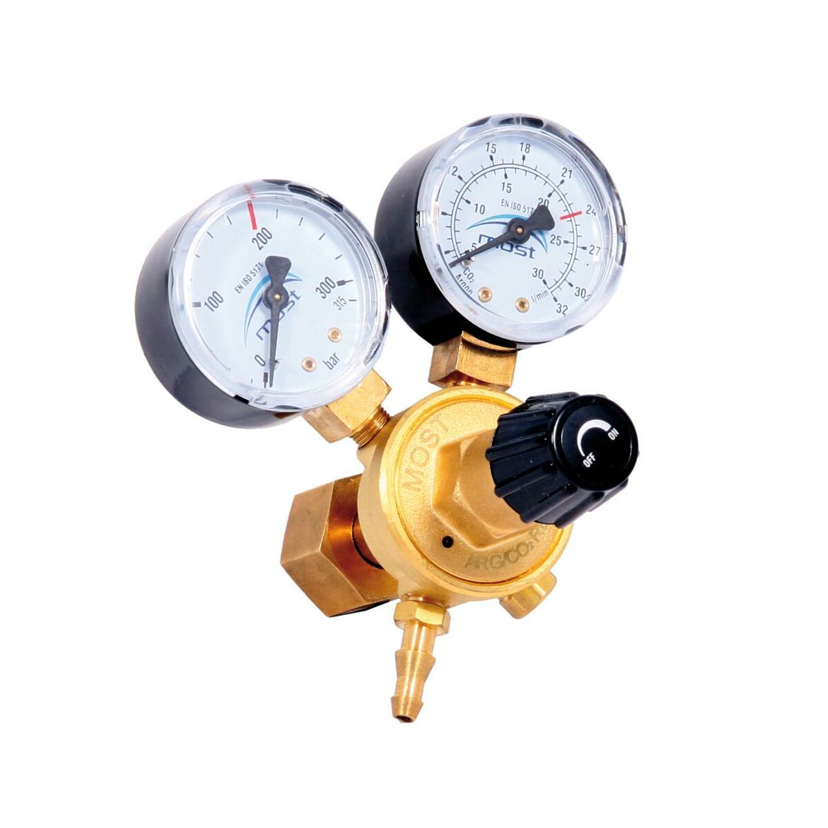 Regulator ciśnienia butli gazowej ARG/CO2 Typ MM Most