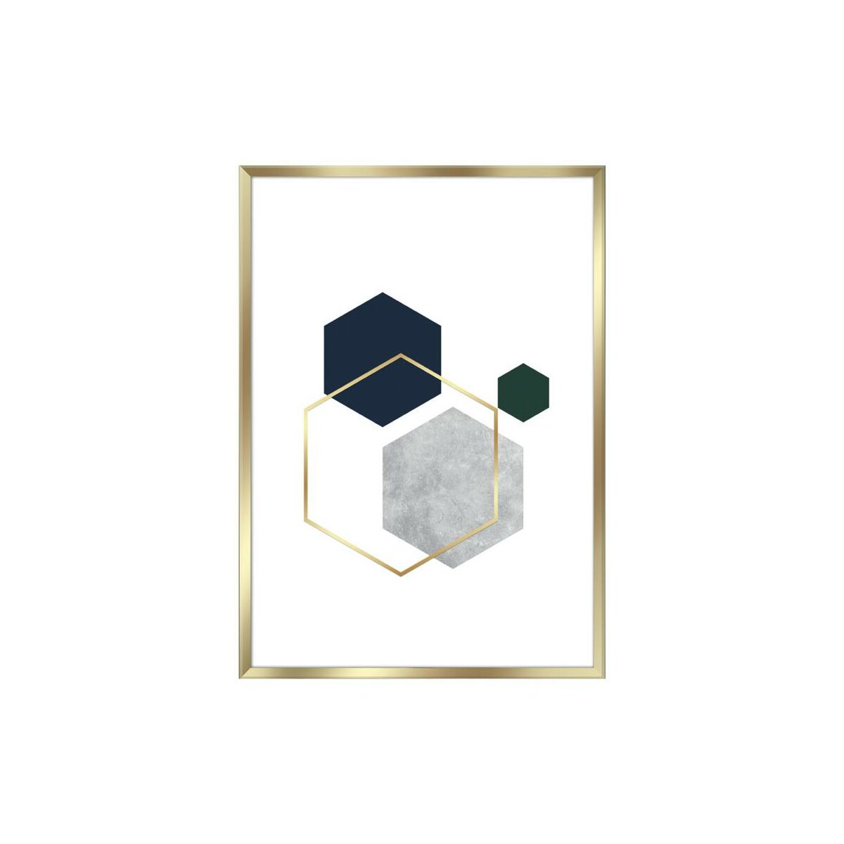 Obraz Hexagon 30 X 40 Cm Obrazy Kanwy W Atrakcyjnej Cenie W Sklepach Leroy Merlin