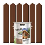 Lazura do drewna DŁUGOTRWAŁA OCHRONA I DEKORACJA DREWNA 2.5 l Palisander LUXENS