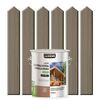 Lazura do drewna DŁUGOTRWAŁA OCHRONA I DEKORACJA DREWNA 2.5 l Szary beton LUXENS