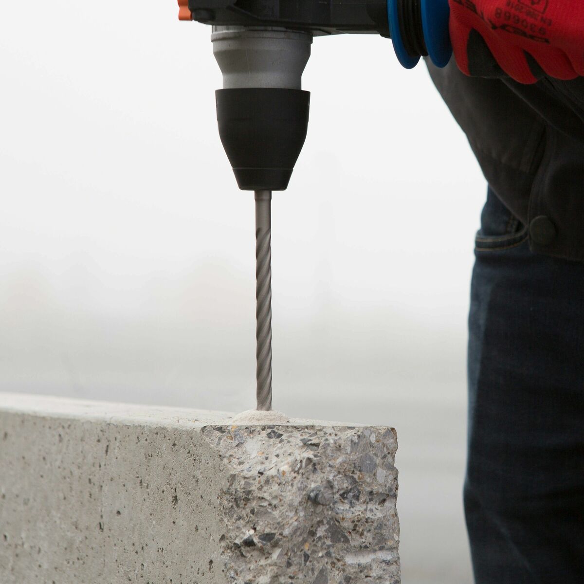 Wiertło do betonu zbrojonego SDS+ 7 / 160 mm DEXTER PRO