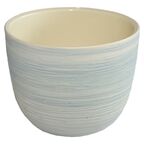 Doniczka ceramiczna 14 cm szara KLASYK CERAMIK