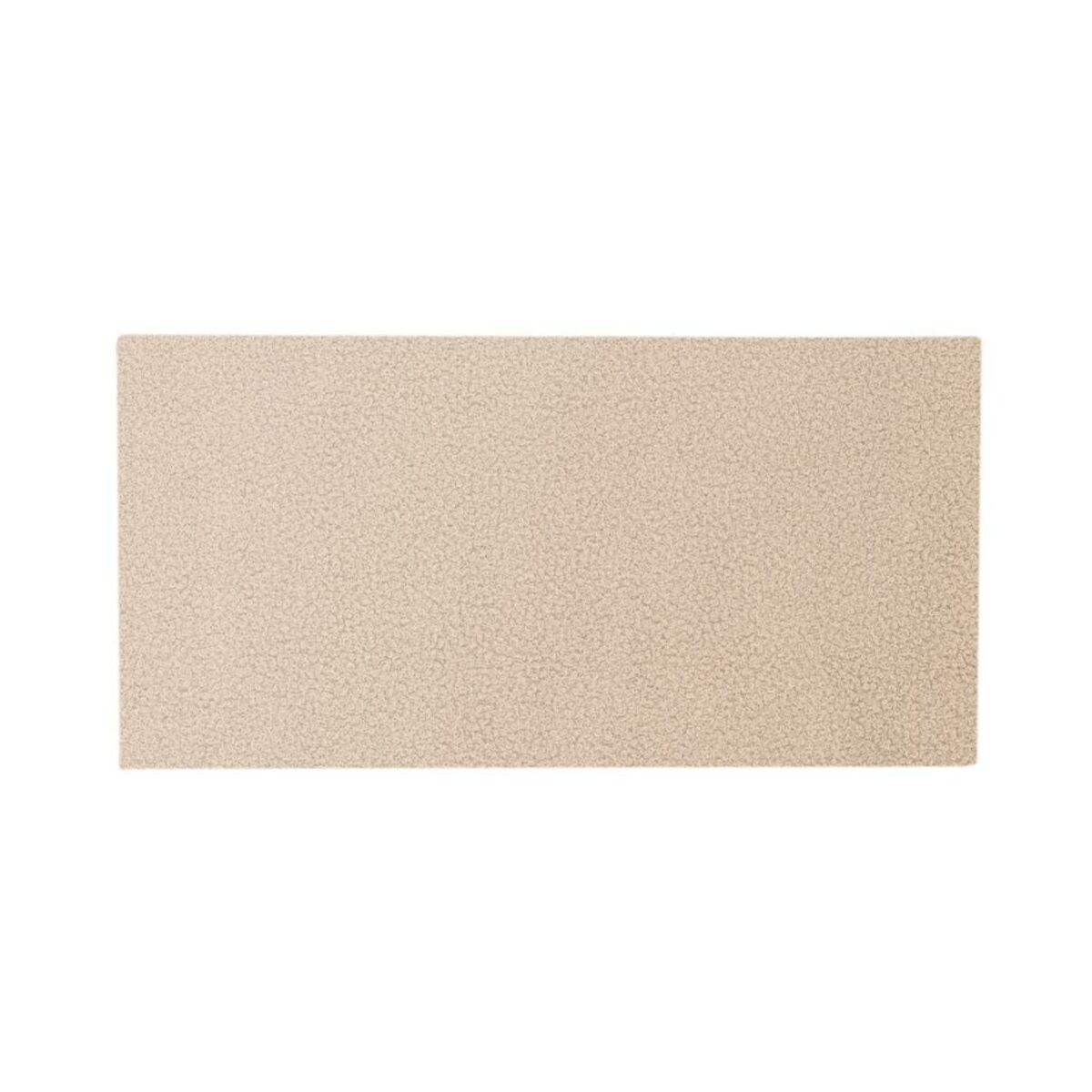 Panel ścienny tapicerowany prostokąt 60x30 cm tkanina na filcu beżowy N&N 03 Folte