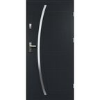 Drzwi zewnętrzne stalowe HELIOS Antracyt 90 Prawe OK DOORS TRENDLINE