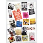 Fotogaleria na zdjęcia sznurkowa 55 x 75 cm biała