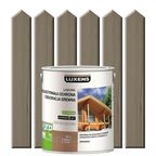 Lazura do drewna DŁUGOTRWAŁA OCHRONA I DEKORACJA DREWNA 5 l Szary beton LUXENS