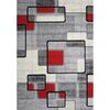 Dywan RUMBA szary 133 x 190 cm wys. runa 13 mm NDS