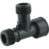Trójnik do elektrozaworu 2xGZ1"-GW1"