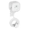 Przedłużacz KOSTKA 4P+Z Z USB X2 BIAŁY