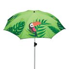 Parasol przeciwsłoneczny 200 cm PAPUGA zielony okrągły