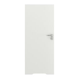 Drzwi wewnętrzne bezprzylgowe łazienkowe z podcięciem wentylacyjnym Vector T Białe 70 Lewe Porta