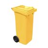 Kosz na śmieci 120 l ARREGUI żółty na odpady plastikowe i metalowe