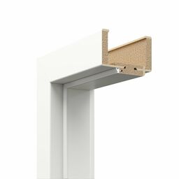 Ościeżnica regulowana bezprzylgowa do skrzydła Trim 70 lewa zakres 120-140 mm biała Porta