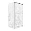 Kabina prysznicowa 80 x 120 cm WELLNEO FENOME LINES