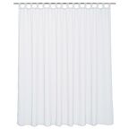 Firana na szelkach POLY 300 x 245 cm biała INSPIRE