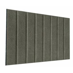 Panel ścienny tapicerowany prostokąt pasy proste 30x60 cm Houston 87 szarobrązowy Folte