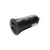 Zasilacz samochodowy 2 x USB 2.1 A CLT721 CZARNY EVOLOGY