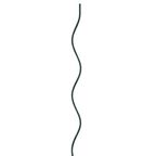 Tyczka spiralna 1.8 m x 6,5 mm metalowa zielona