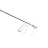 Szyna OSLO 150 cm z napędem sznurkowym aluminiowa biała GARDINIA