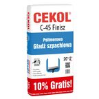 Gładź SZPACHLOWA C-45 FINISZ 22 kg CEKOL
