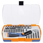Zestaw wkrętak łamany z końcówkami LRM3005-CS DEXTER
