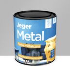 Farba dekoracyjna do mebli METAL 0.45 l Srebro Metaliczna JEGER