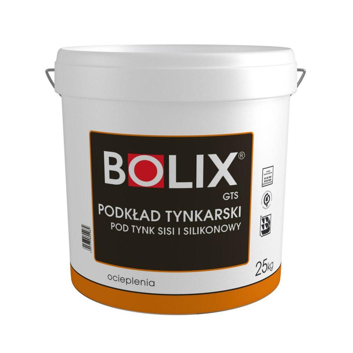Podkład tynkarski pod tynki silikatowo-silikonowe GTS 25 kg Bolix