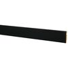 Listwa przypodłogowa mdf czarny mat FU84 80 mm Ergo