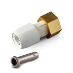 Złączka HEP2O ze śrubunkiem 15MM X 1/2" GW WAVIN
