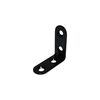 Kątownik do krzeseł 40 x 40 x 15 x 2 mm czarny