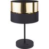 Lampa stołowa Hilton czarno-złota E27 TK Lighting