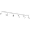 Szyna z 4 reflektorkami TOP NEW biała 6 x GU10 TK LIGHTING