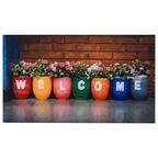 Wycieraczka wewnętrzna WELCOME 45 cm x 75 cm INSPIRE