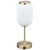 Lampa stołowa NICKI mosiądz E27 ORIVA