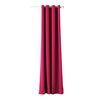 Zasłona gotowa AURA kolor Fuksja 140 x 250 cm Kółka 160 g/m² ACTION