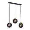 Lampa wisząca CYKLOP czarno-złota 3 x E27 TK LIGHTING
