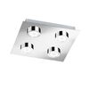 Plafon VANETA 30 cm chrom LED WOFI