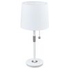 Lampa stołowa STOCKHOLM biała E27 ORIVA