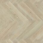 Podłoga drewniana deska trójwarstwowa jodełka klasyczna dąb 1-lamelowa lakier cream 14 mm Barlinek