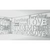 Fototapeta LOVE 416 x 254 cm