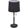 Lampa stołowa STOCKHOLM czarna E27 ORIVA