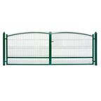 Brama dwuskrzydłowa WAVE 400 cm x 136 - 150 cm ANOTIS