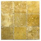 Płyta z trawertynu SIENNA GOLDEN ANTYK 10 X 10 X 1 MARMARA